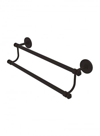 Southbeach Collection Double Towel Bar Brown 30inch