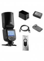Professional Camera Flash Speedlite Black