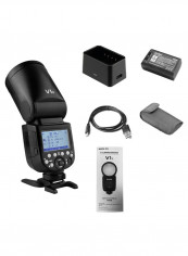 Professional Camera Flash Speedlite Black