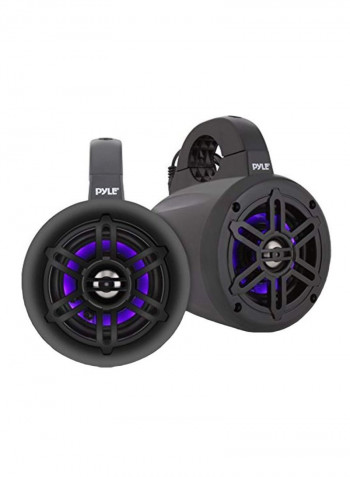 Waterproof Marine Wakeboard Tower Speakers B07BS8PBWY Black/Purple