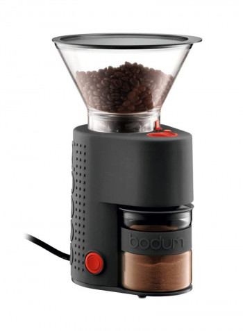 Bistro Electric Coffee Grinder Black 240ml
