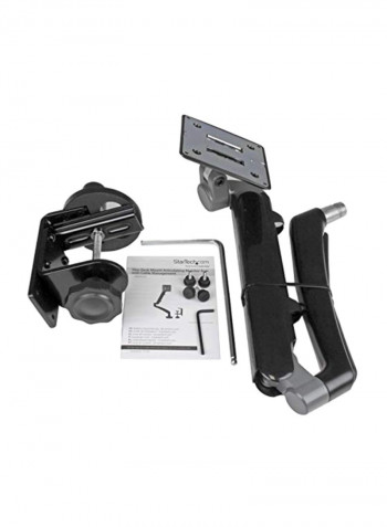 Adjustable Single Arm Computer/Monitor Stand 26inch Black