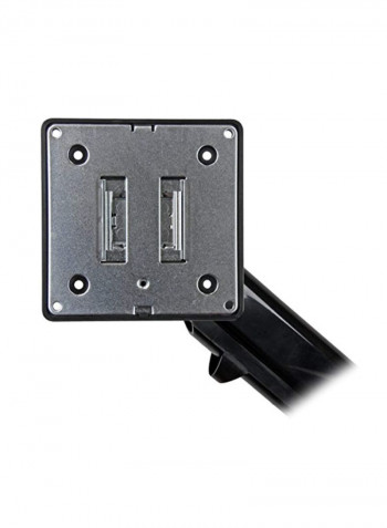 Adjustable Single Arm Computer/Monitor Stand 26inch Black