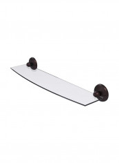 Monte Carlo Collection Glass Shelf Brown/Clear 24inch