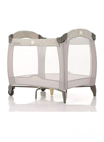 Pack N Play Baby Playpen - Grey/White