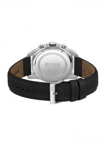Men's Skymaster Water Resistance Leather Chronograph Watch 1513782