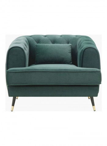Alison Sofa With Cushion Green 86x71x93cm