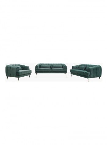 Alison Sofa With Cushion Green 86x71x93cm