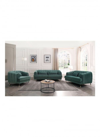 Alison Sofa With Cushion Green 86x71x93cm