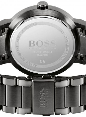 Men's Stainless Steel Confidence Gunmetal Analog Watch 1513793