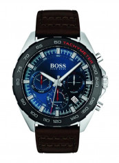Men's Leather Contemporary Sport Chronograph Watch 1513663