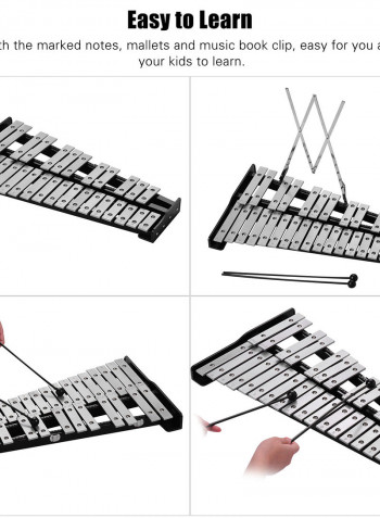 Silver Stylish 30 Notes Glockenspie