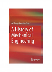 A History Of Mechanical Engineering Hardcover