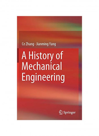 A History Of Mechanical Engineering Hardcover