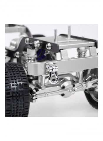 Replacement Metal Wheelbase Chassis Frame With Tires For 1/12 RC Crawler Car