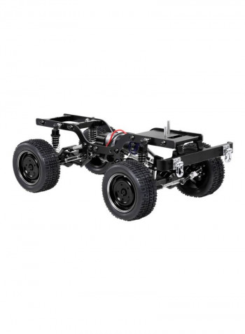Replacement Metal Wheelbase Chassis Frame With Tires For 1/12 RC Crawler Car
