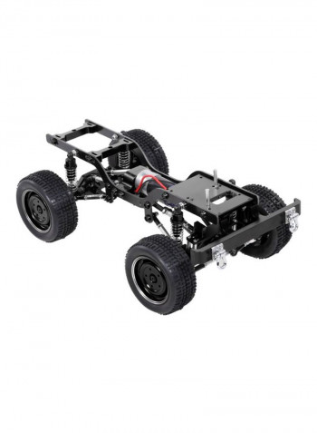 Replacement Metal Wheelbase Chassis Frame With Tires For 1/12 RC Crawler Car