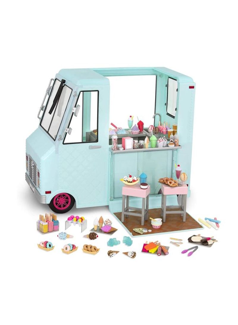 Our Generation Ice Cream Truck Playset