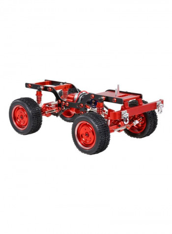 Replacement Metal Wheelbase Chassis Frame With Tires For 1/12 RC Crawler Car