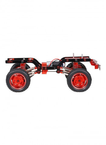 Replacement Metal Wheelbase Chassis Frame With Tires For 1/12 RC Crawler Car