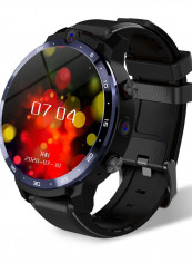 LEM12 Pro 4G LTE Multi-Function Smartwatch For Android/iOS Phones Black