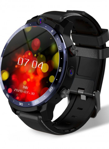 LEM12 Pro 4G LTE Multi-Function Smartwatch For Android/iOS Phones Black