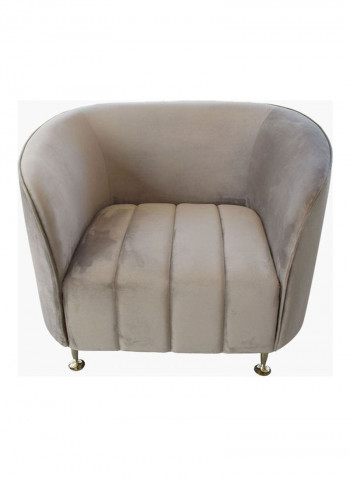 Athena 1-Seater Sofa Brown
