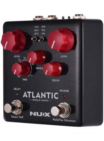 Delay And Reverb Guitar Effect Pedal