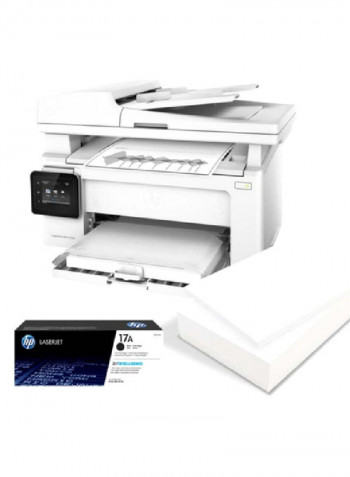 LaserJet Pro M130fw Wireless Monochrome Multi Functional Printer G3Q60A White