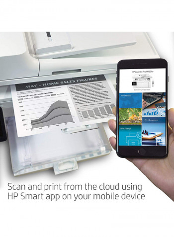 LaserJet Pro MFP M130fw Monochrome  Printer With Wireless Capability,G3Q60A White