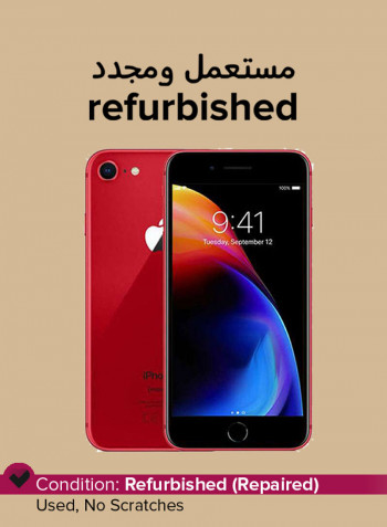 Refurbished - iPhone 8 With FaceTime Red 64GB 4G LTE