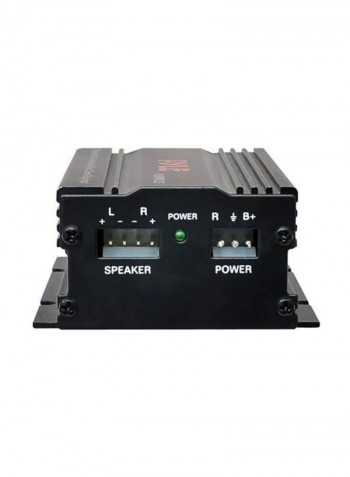 2-Channel Mini Amplifier With Speaker And Mic PHSP4 PLMPA35 MRF300BT Black/White/Grey