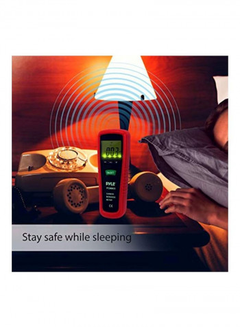 Hand Held Carbon Monoxide Meter Red/Black 6.29x2.17x1.57inch