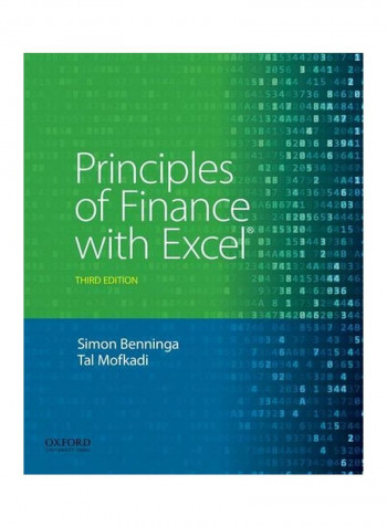 Principles of Finance with Excel Hardcover English by Simon Benninga