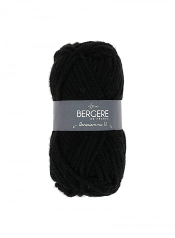 Barisienne 12 Acrylic Yarn Corbeau 85yard