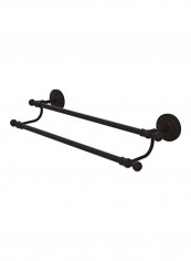 Que New Collection Brass Double Towel Bar Brown 18inch