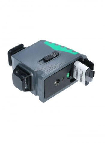 12-Line Touch Control Laser Beam Level Meter Green/Grey