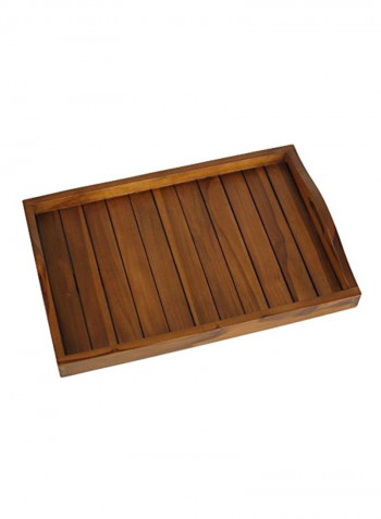 Wooden Tray Table Brown