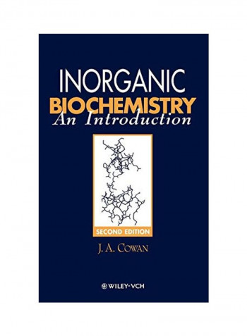Inorganic Biochemistry: An Introduction Hardcover