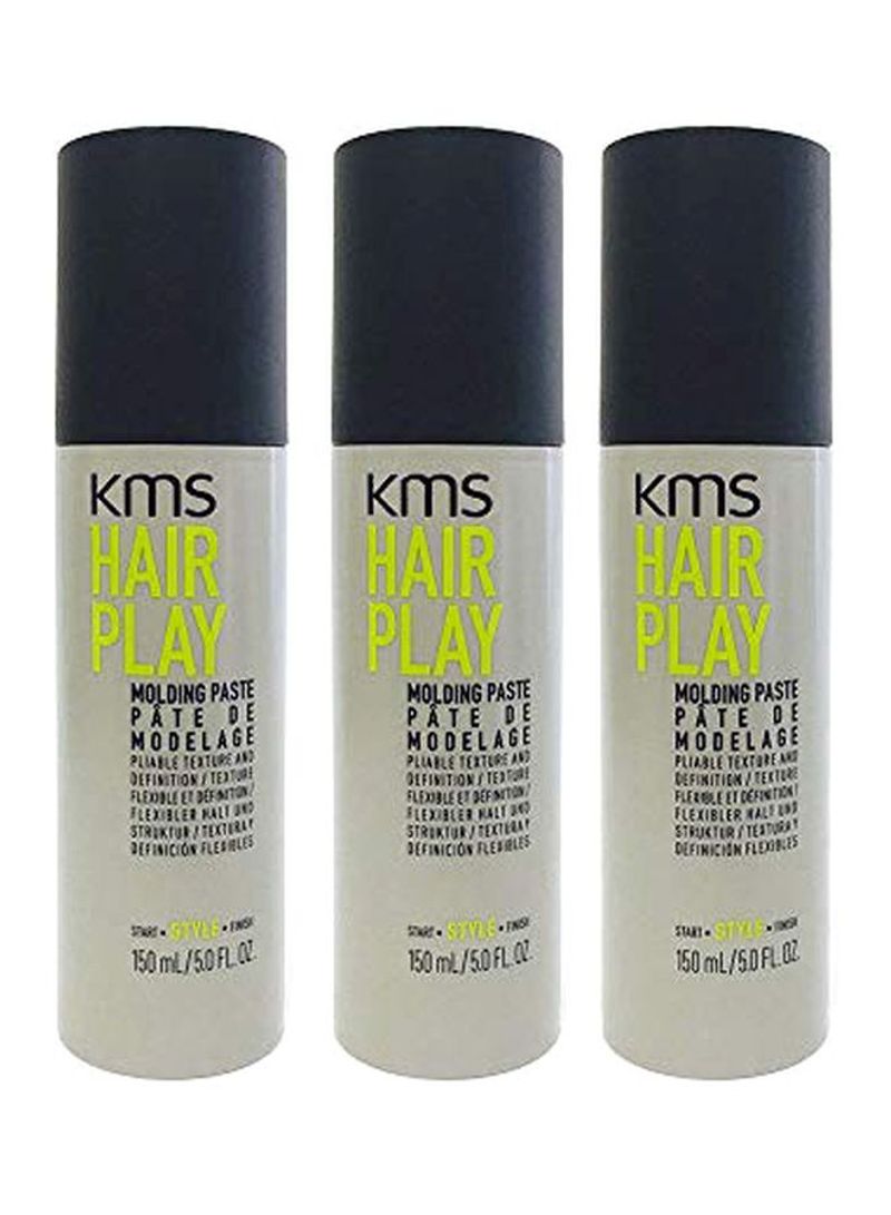 Pack Of 3 KMS Hair Play Molding Paste 150ml
