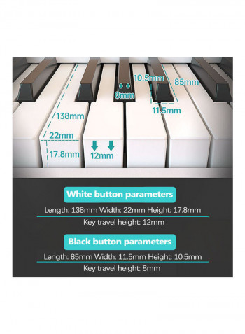 88-Key Foldable Electronic Keyboard