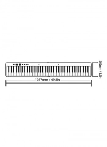 88-Key Foldable Electronic Keyboard