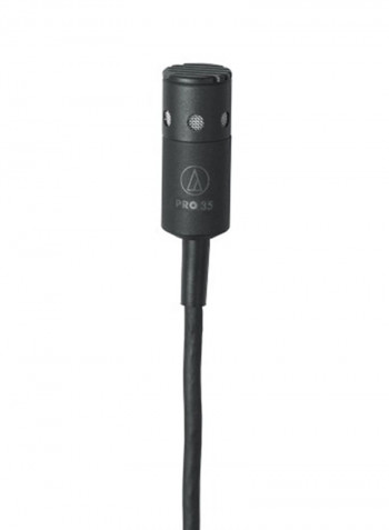 Cardioid Condenser Clip-On Instrument Microphone PRO35 Black