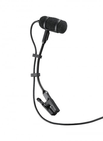 Cardioid Condenser Clip-On Instrument Microphone PRO35 Black