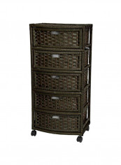 Natural Fiber Chest Of Drawers Black 37x17x13inch reviews Natural Fiber Chest Of Drawers Black 37x17x13inch