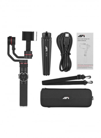 3-Axis Handheld Gimbal Stabilizer 42.6x17.1x 8centimeter Black