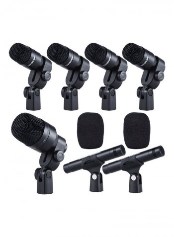 Professional Musical Instrument Wired Microphone Kit