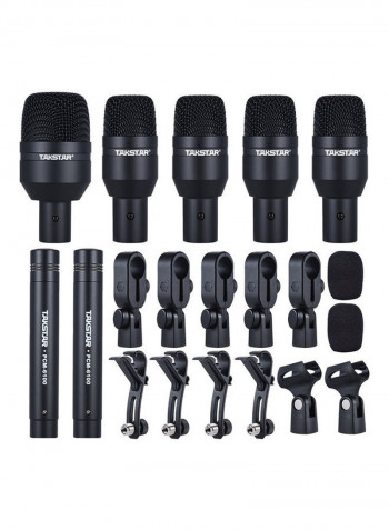 Professional Musical Instrument Wired Microphone Kit