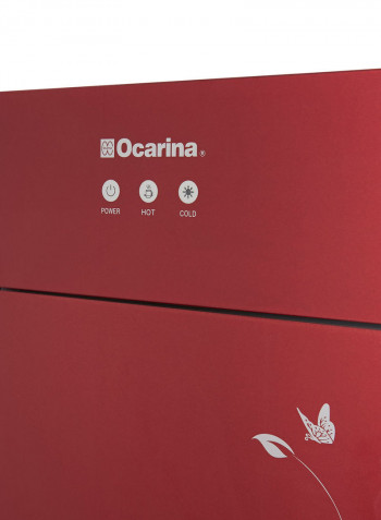 Water Dispenser With Glass Panel OCRWDCA2JX2R Red