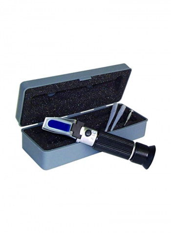 Specific Gravity Refractometer Silver/Black 30x160millimeter
